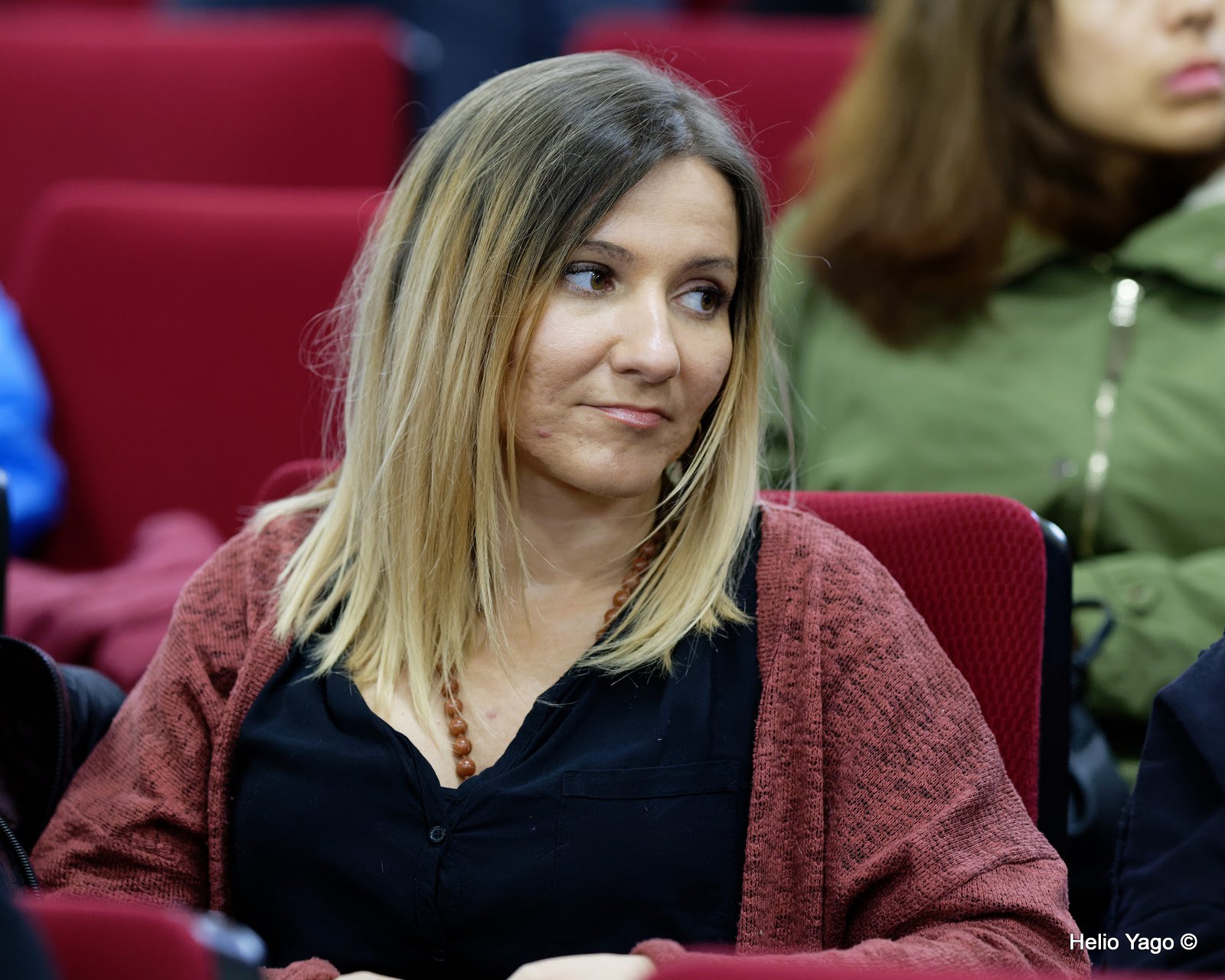 Rafael Correa en Valencia (Sede de UGT)