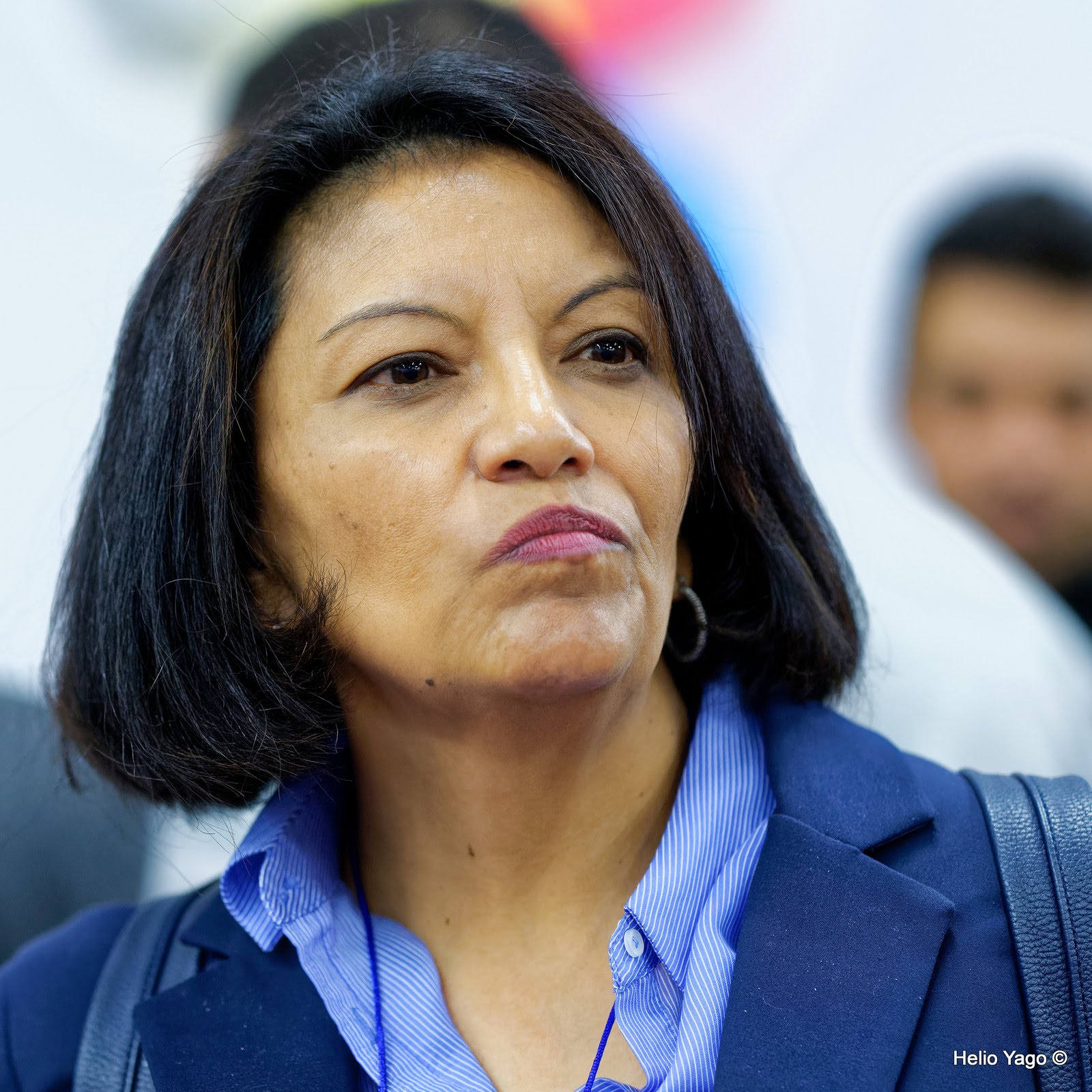 Rafael Correa en Valencia (Sede de UGT)