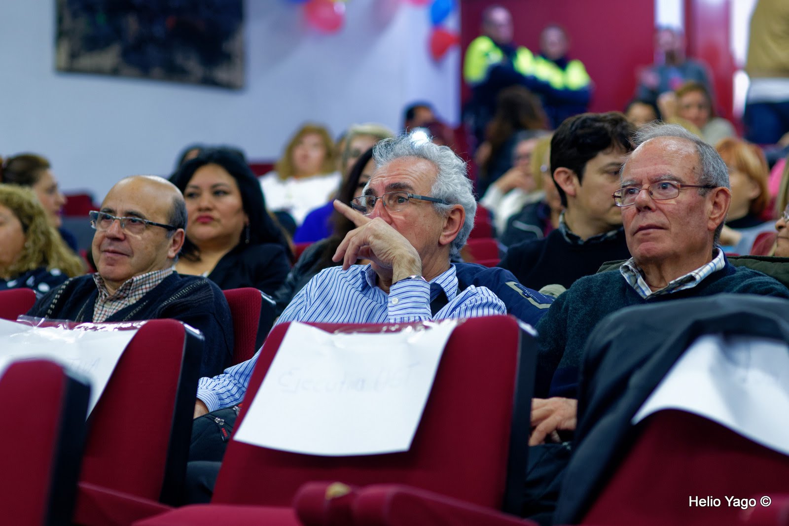 Rafael Correa en Valencia (Sede de UGT)
