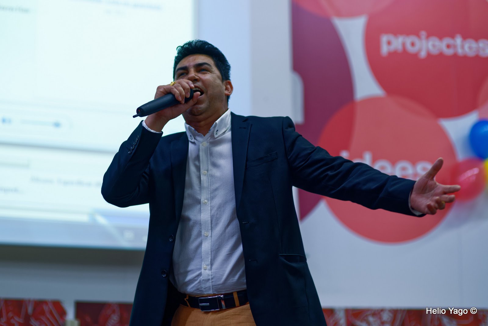 Rafael Correa en Valencia (Sede de UGT)