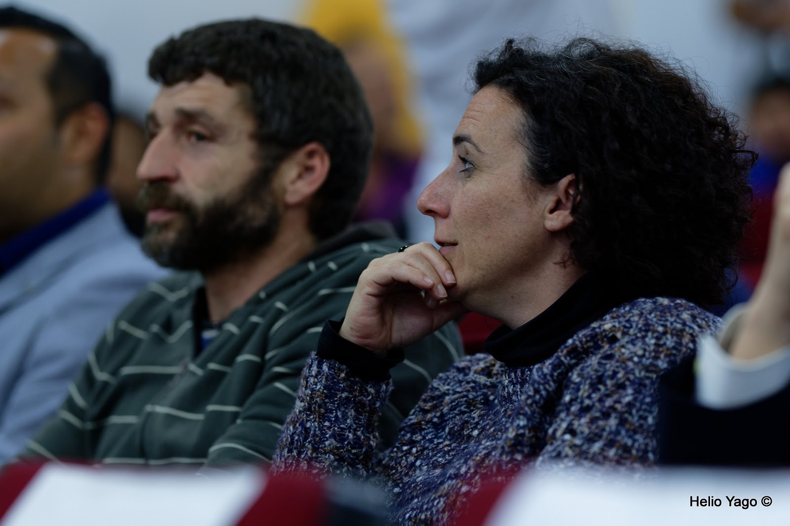 Rafael Correa en Valencia (Sede de UGT)