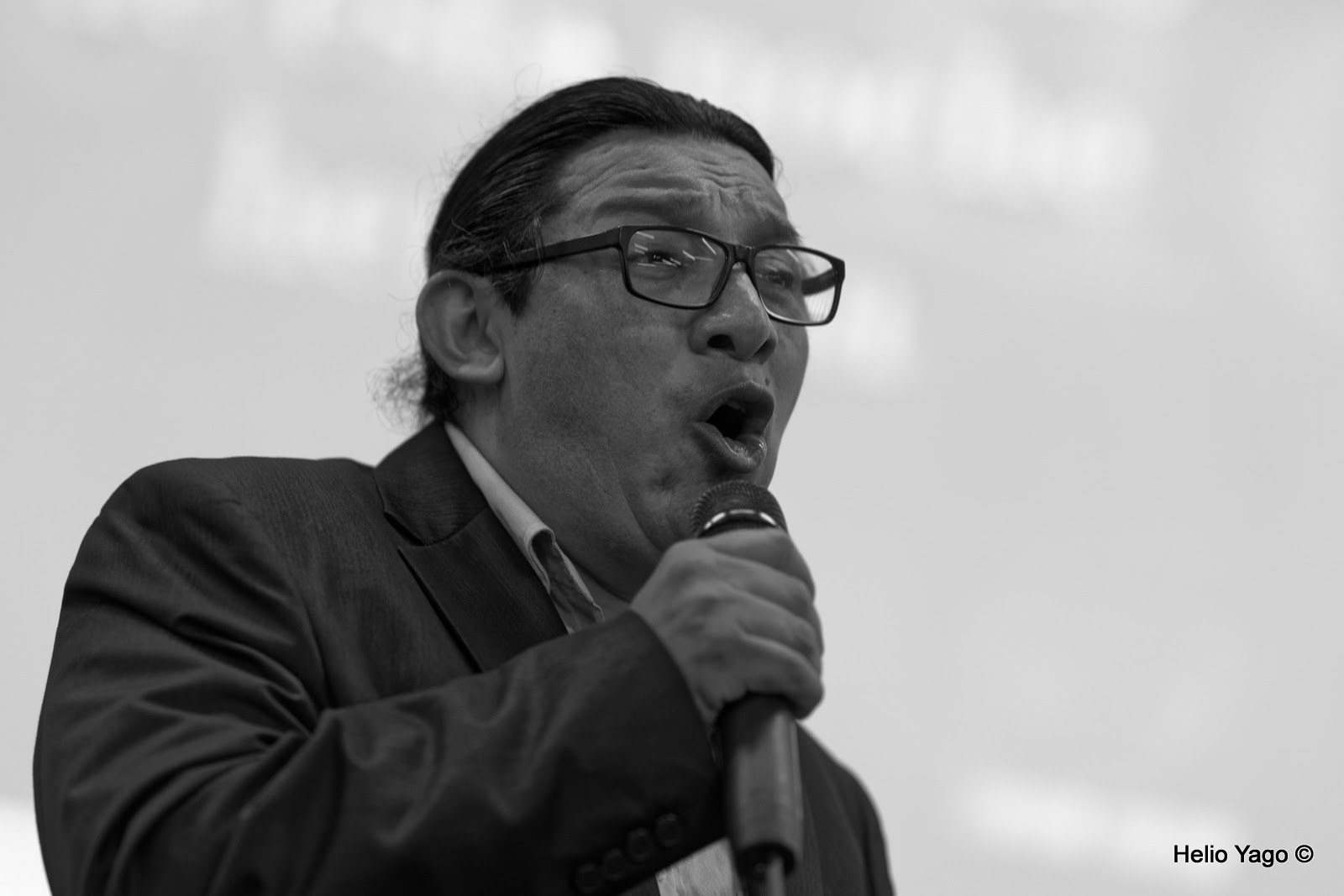 Rafael Correa en Valencia (Sede de UGT)