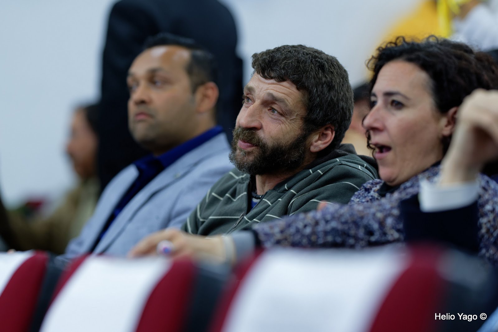 Rafael Correa en Valencia (Sede de UGT)