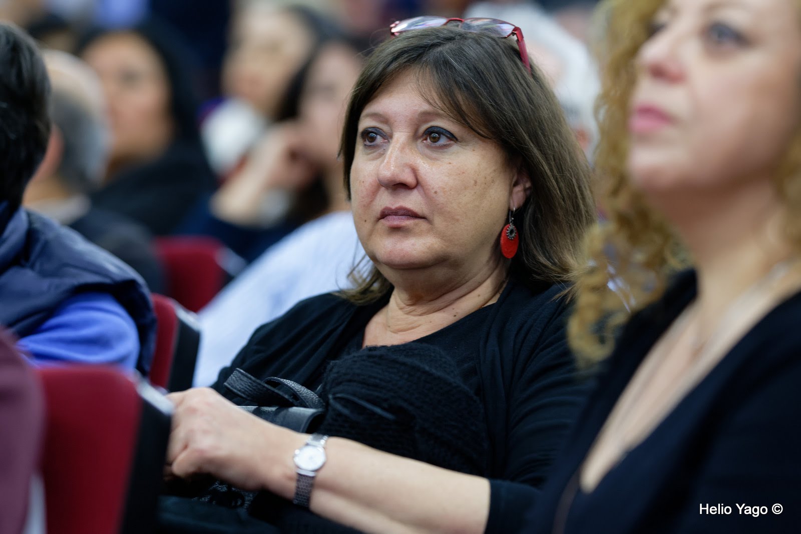 Rafael Correa en Valencia (Sede de UGT)
