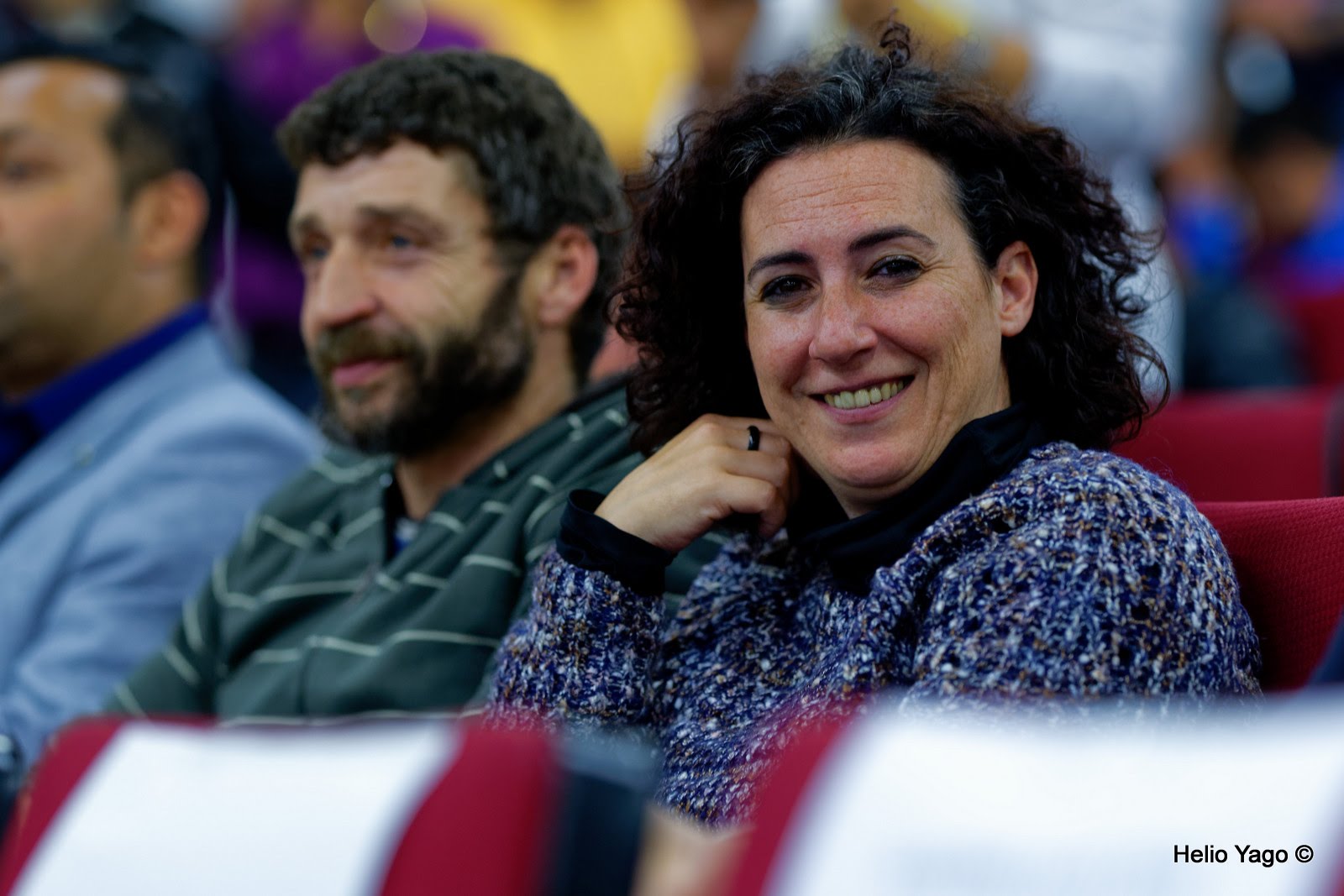 Rafael Correa en Valencia (Sede de UGT)
