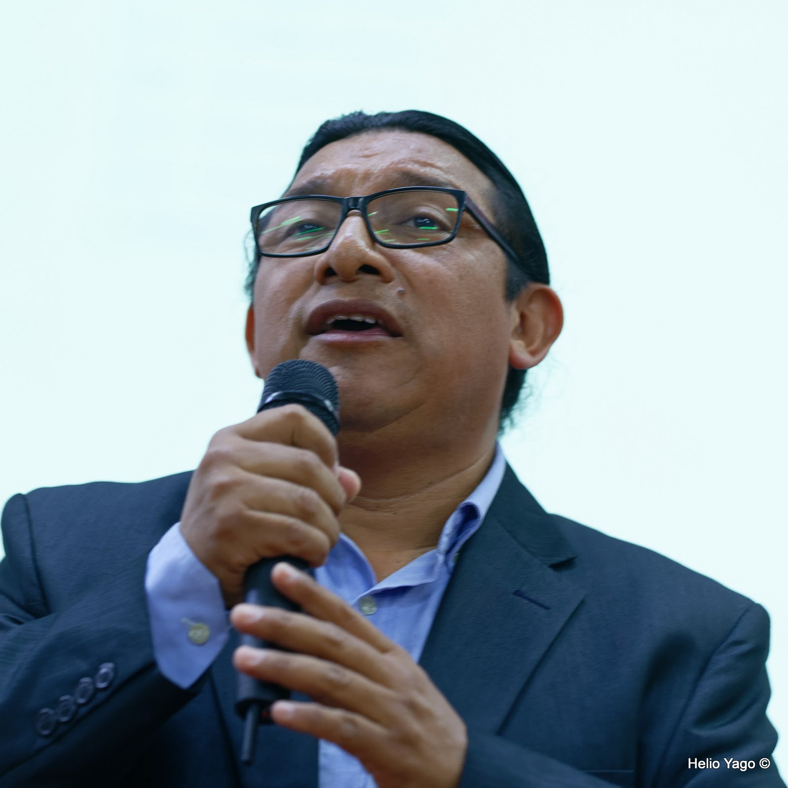 Rafael Correa en Valencia (Sede de UGT)