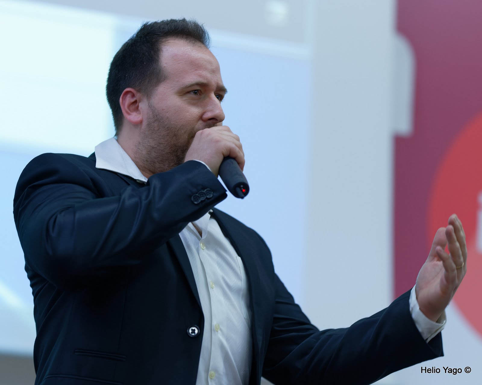 Rafael Correa en Valencia (Sede de UGT)