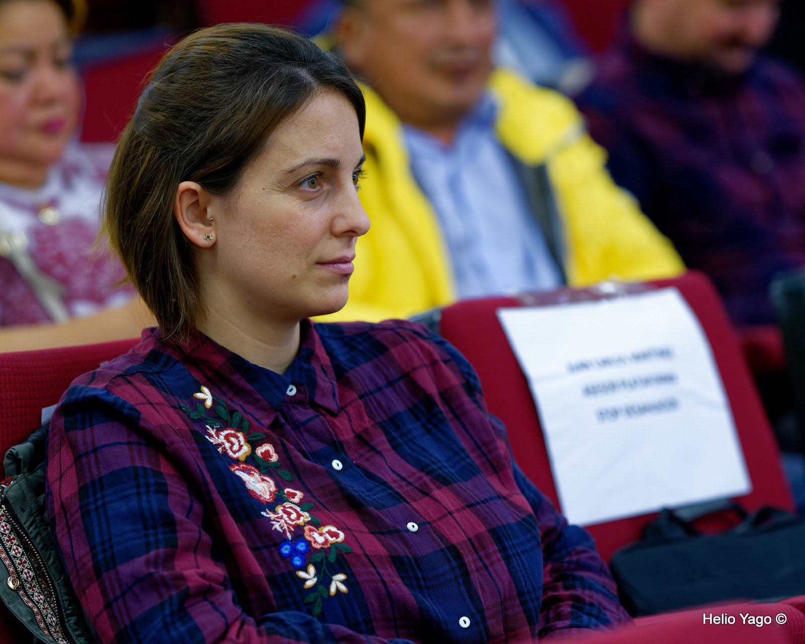Rafael Correa en Valencia (Sede de UGT)