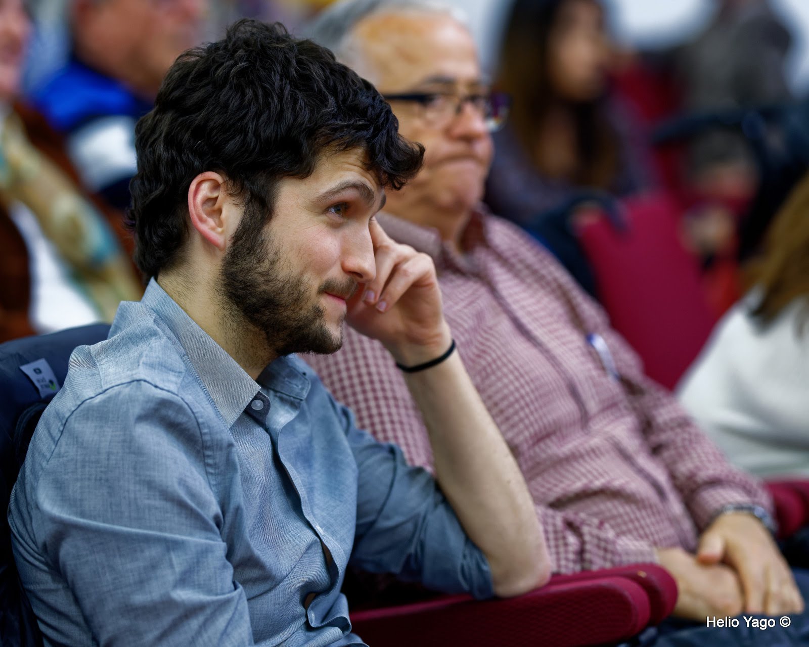 Rafael Correa en Valencia (Sede de UGT)