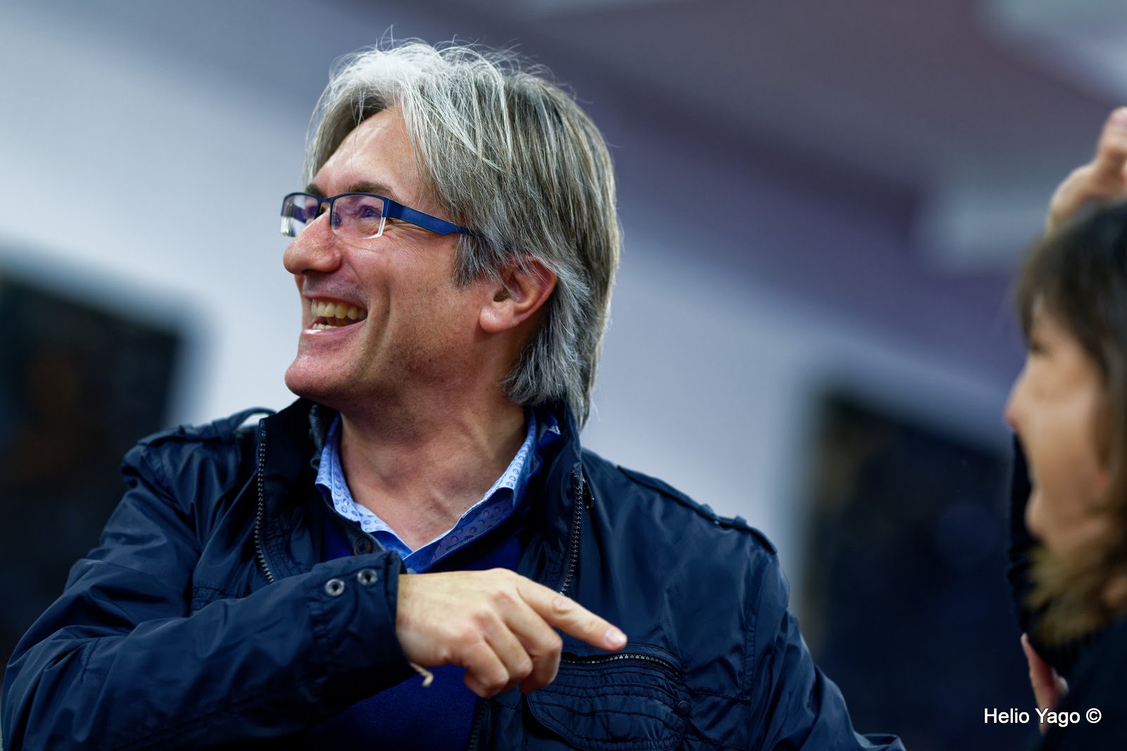 Rafael Correa en Valencia (Sede de UGT)