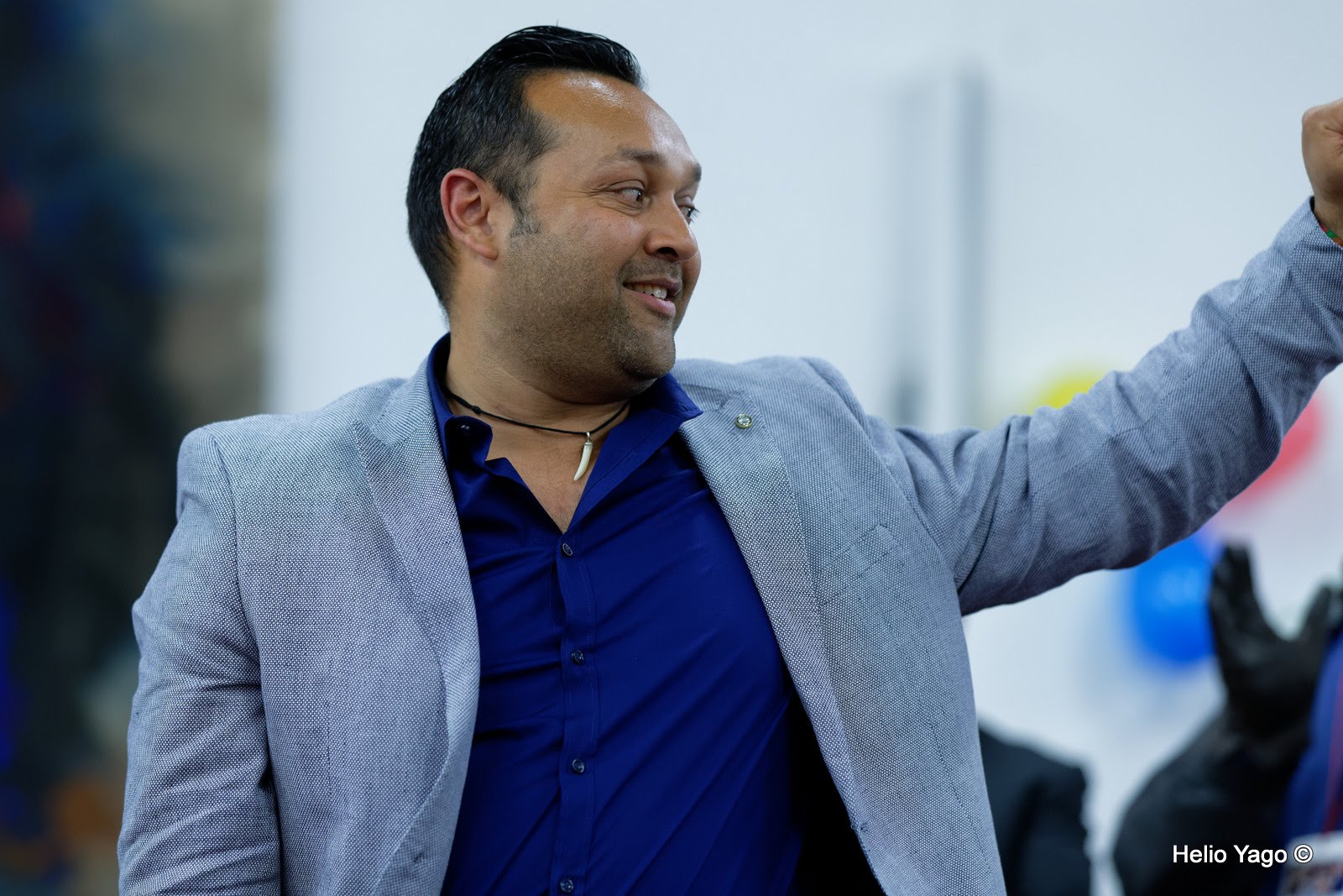 Rafael Correa en Valencia (Sede de UGT)