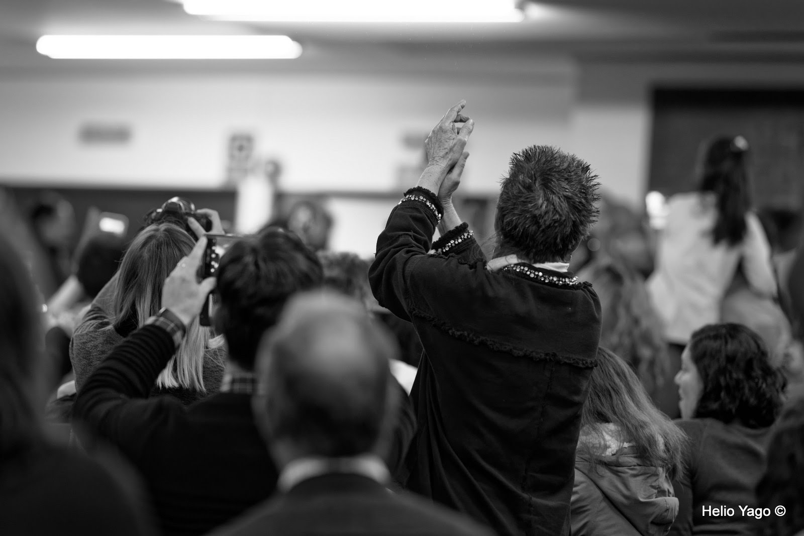 Rafael Correa en Valencia (Sede de UGT)