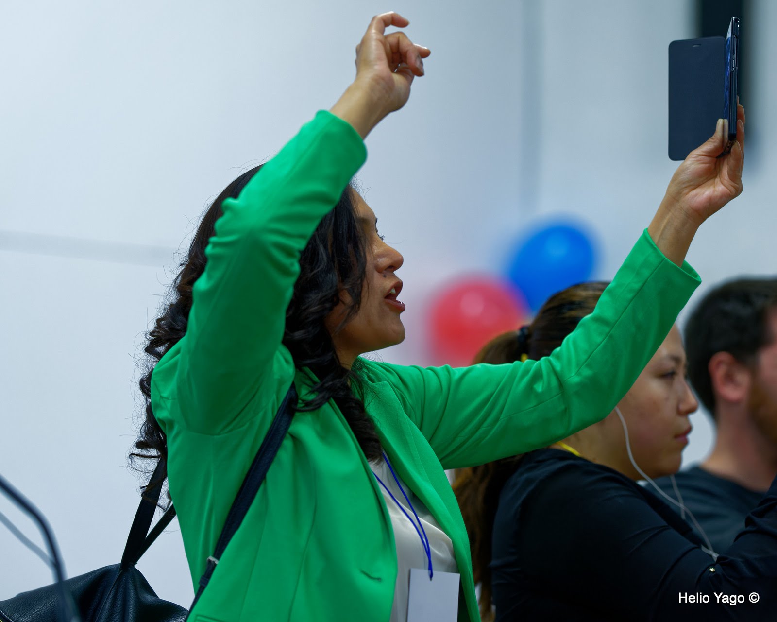 Rafael Correa en Valencia (Sede de UGT)