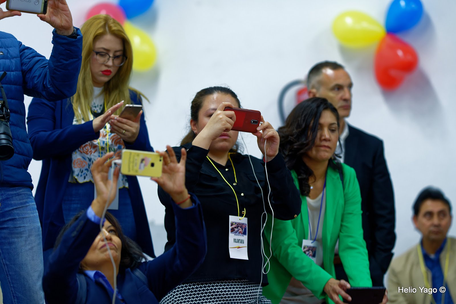Rafael Correa en Valencia (Sede de UGT)