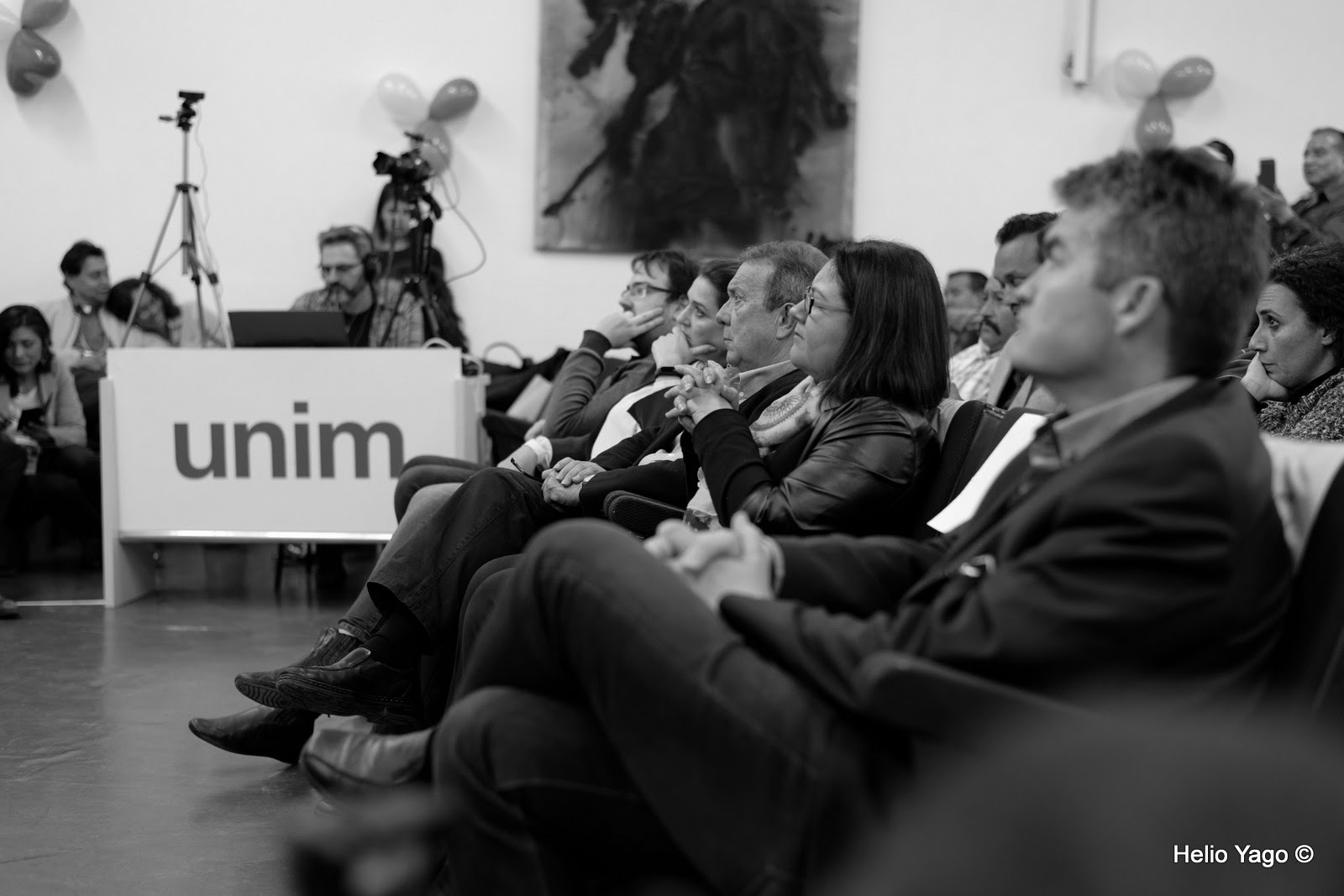 Rafael Correa en Valencia (Sede de UGT)