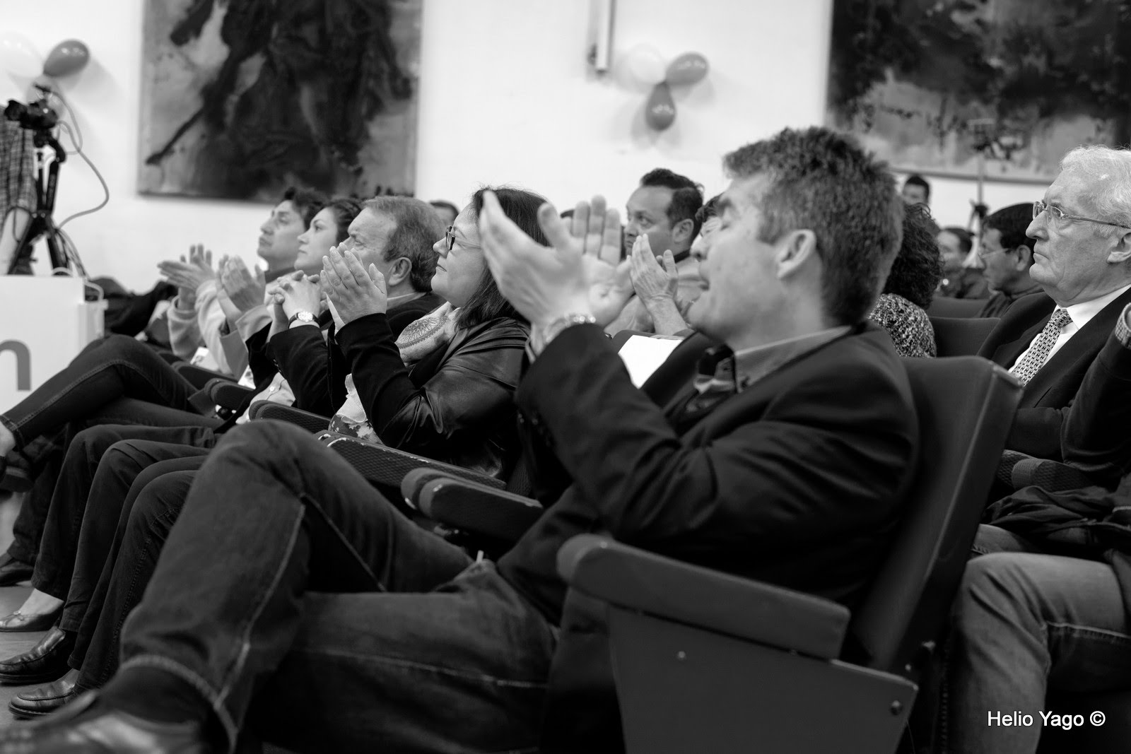 Rafael Correa en Valencia (Sede de UGT)