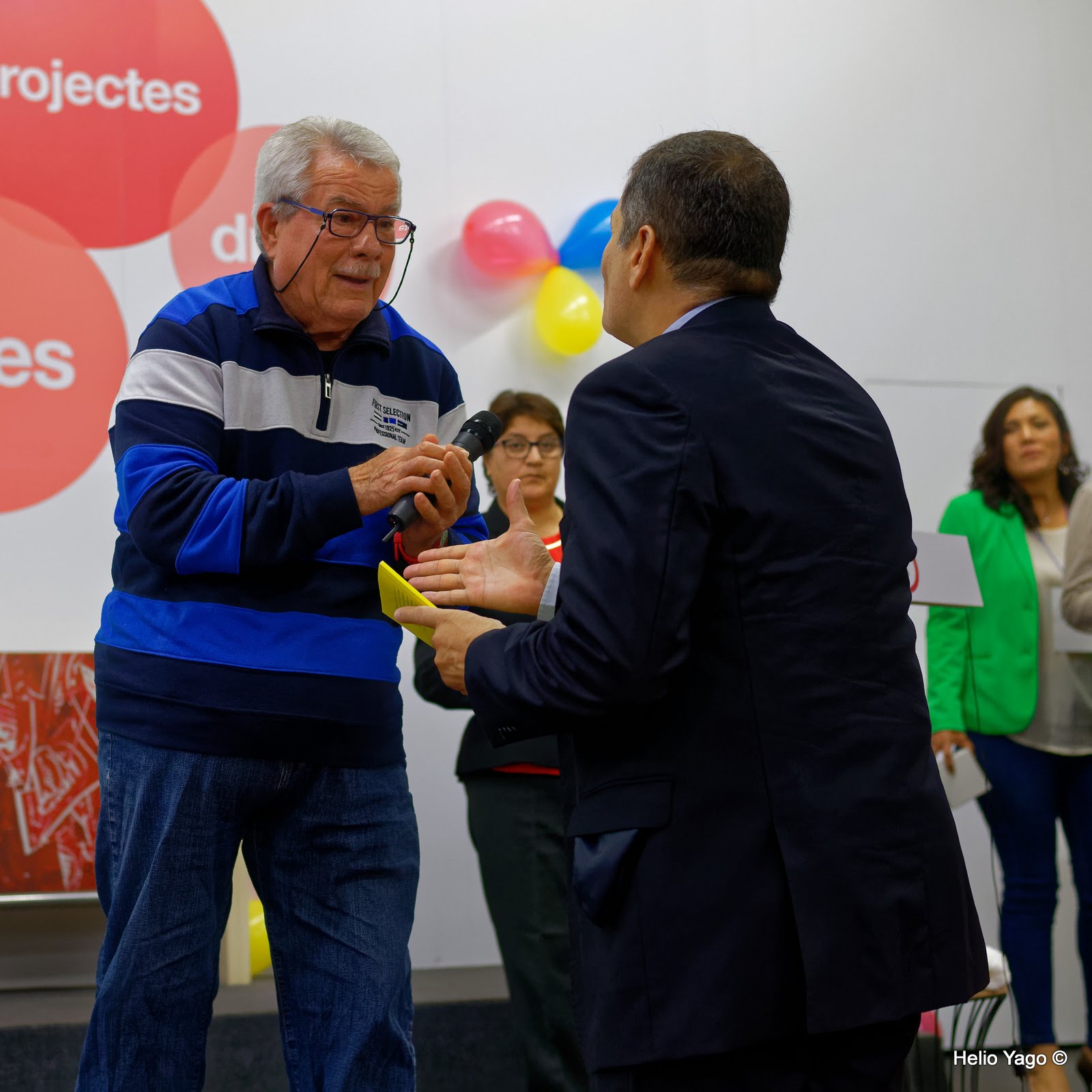 Rafael Correa en Valencia (Sede de UGT)