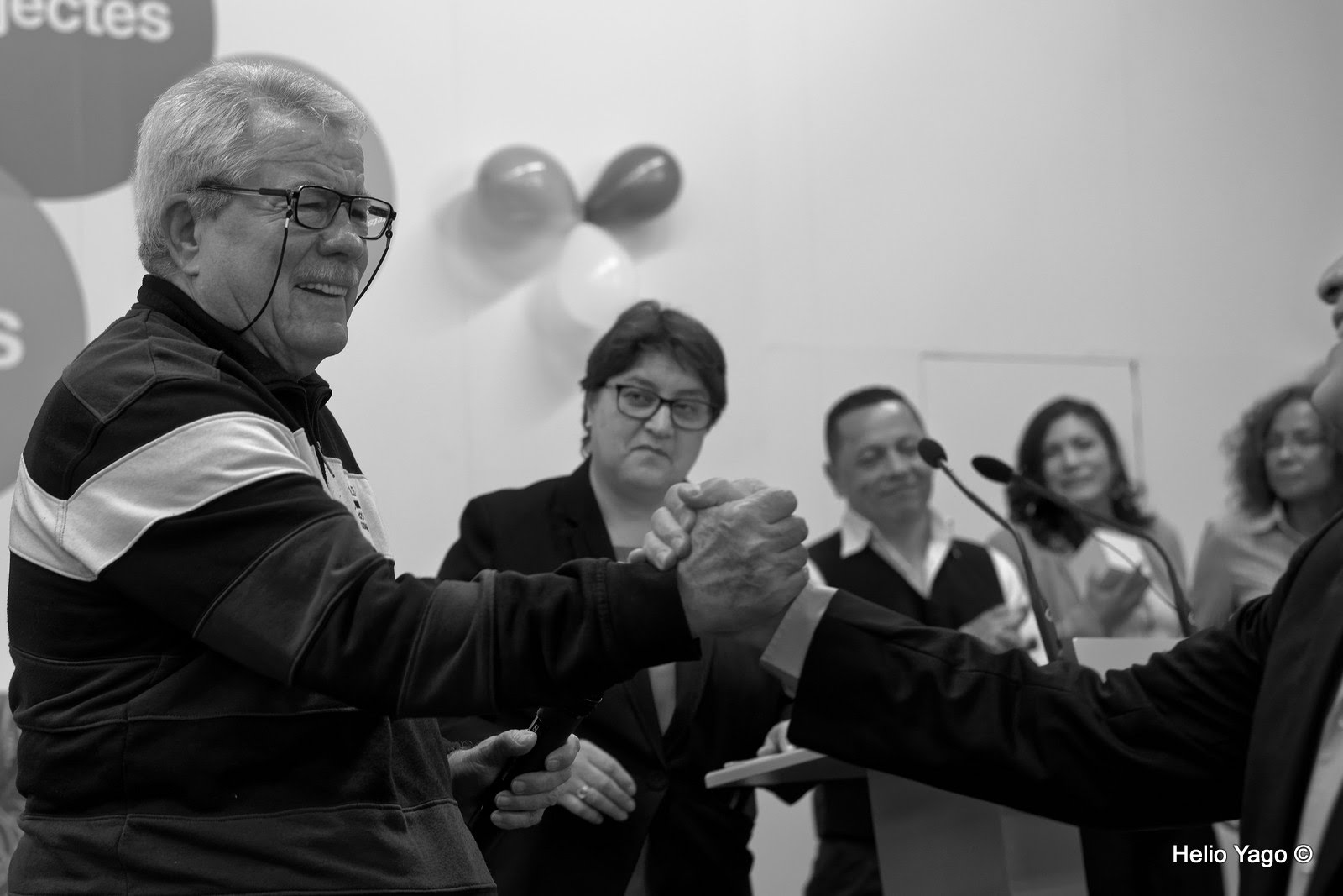 Rafael Correa en Valencia (Sede de UGT)