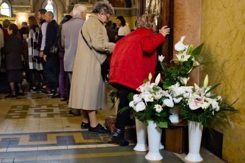 Detalles de la religión ortodoxa en Timisoara (X100F)