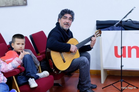 Rafael Correa en Valencia (Sede de UGT)
