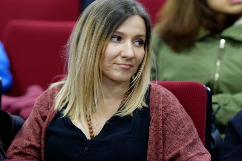 Rafael Correa en Valencia (Sede de UGT)