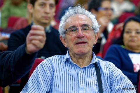 Rafael Correa en Valencia (Sede de UGT)