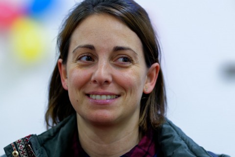 Rafael Correa en Valencia (Sede de UGT)