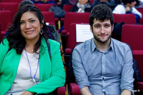 Rafael Correa en Valencia (Sede de UGT)