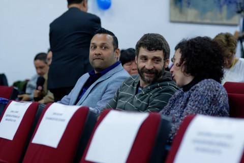 Rafael Correa en Valencia (Sede de UGT)