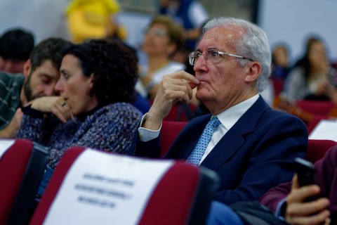 Rafael Correa en Valencia (Sede de UGT)
