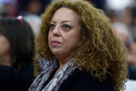 Rafael Correa en Valencia (Sede de UGT)