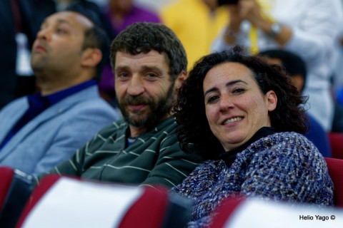 Rafael Correa en Valencia (Sede de UGT)