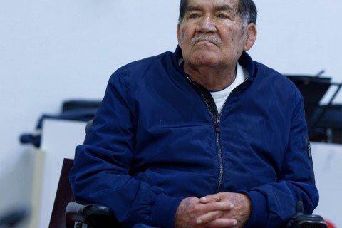 Rafael Correa en Valencia (Sede de UGT)