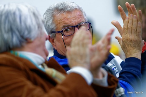 Rafael Correa en Valencia (Sede de UGT)