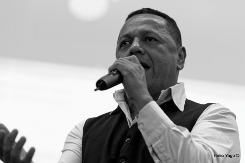 Rafael Correa en Valencia (Sede de UGT)