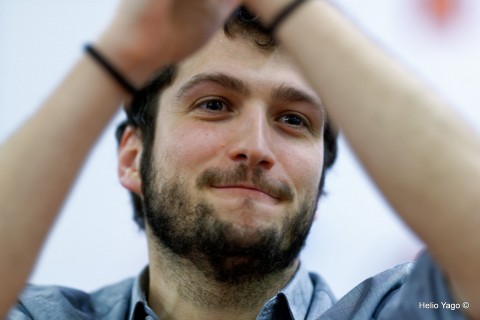 Rafael Correa en Valencia (Sede de UGT)