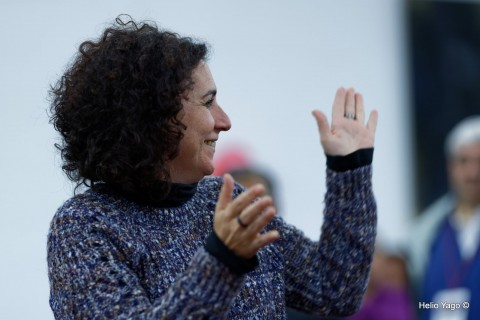 Rafael Correa en Valencia (Sede de UGT)