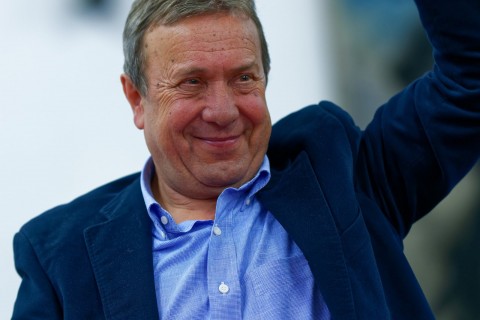 Rafael Correa en Valencia (Sede de UGT)