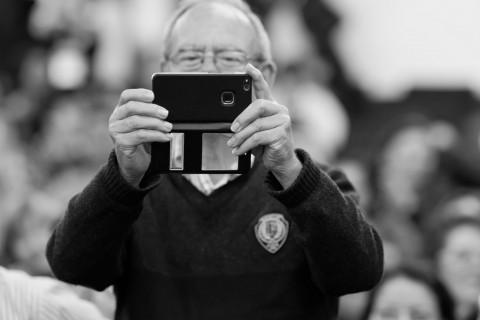 Rafael Correa en Valencia (Sede de UGT)