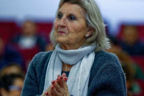 Rafael Correa en Valencia (Sede de UGT)