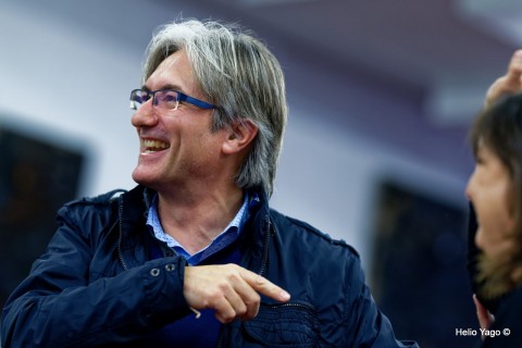 Rafael Correa en Valencia (Sede de UGT)