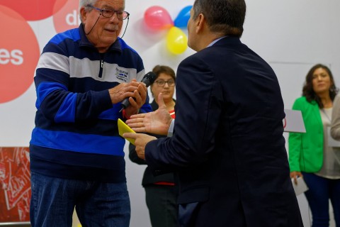 Rafael Correa en Valencia (Sede de UGT)