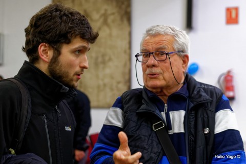 Rafael Correa en Valencia (Sede de UGT)